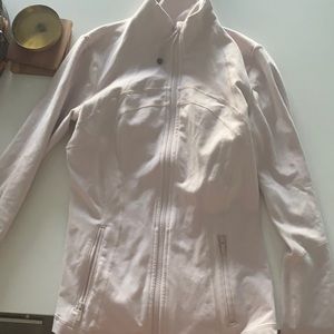 Size 6. Light pink Lululemon Define Jacket,